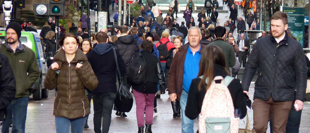 Glasgow street scene